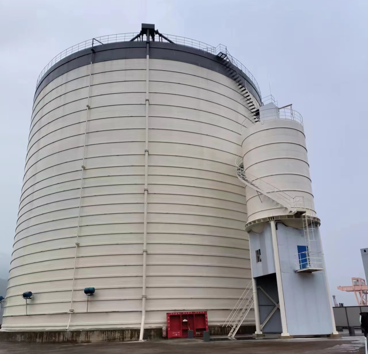 济源10万吨水泥钢板库